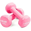 Гантели для фитнеса виниловые ZELART Beauty TA-5225-1_5 (Салатовый)