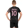 Футбольная форма детская с символикой клуба INTER MIAMI MESSI 10 гостевая 2026 SP-SPORT CO-7359 (Черный-розовый)