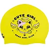 Двухсторонняя шапочка для плавания силиконовая для взрослых MADWAVE Cuties reversible M055432 (Фиолетовый-салатовый)