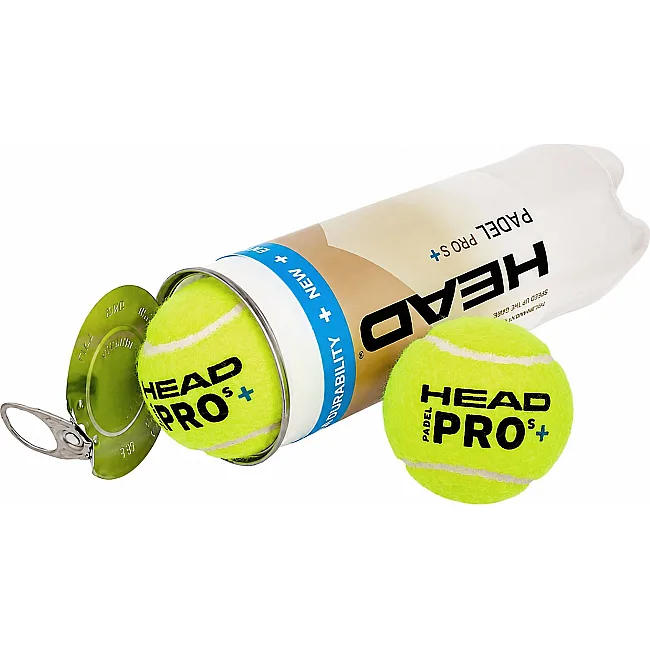 Мяч для падел тенниса HEAD Padel Pro S+ 540303 (Салатовый)