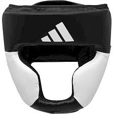 Боксерський шолом Adidas Response Standart (чорний-білий) adiBHG023