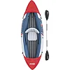 Надувной каяк Bestway Hydro-Force Rapid X1 290 x 91 см, сине-красный.