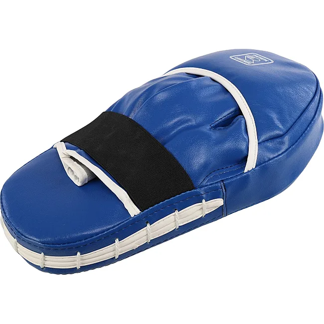 Лапа боксерская прямая тренировочная удлиненная BOXER NEW 2008-N (Синий)