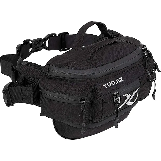 Сумка на пояс через плечо бананка TUOJIZ MS-5635 (Черный)