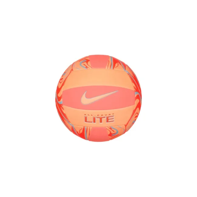 Волейбольний м'яч NIKE ALL COURT LITE VOLLEYBALL DEFLATED ORANGE PULSE/HOT LAVA/ALUMINUM size 5