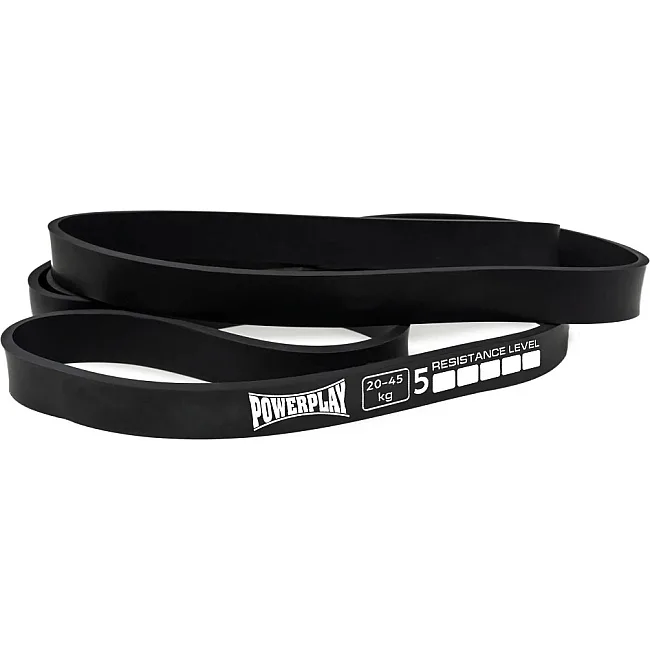 Эспандер-петля (резинка для фитнеса и кроссфита) PowerPlay 4117 Power Band Черная (20-45kg)