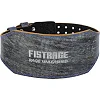 Пояс для тяжелой атлетики кожа
 FISTRAGE VL-6051 спинка-15см (Черный)
