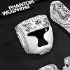 Боксерский шлем Phantom Muay Thai Full Face White (капа в комплекте)