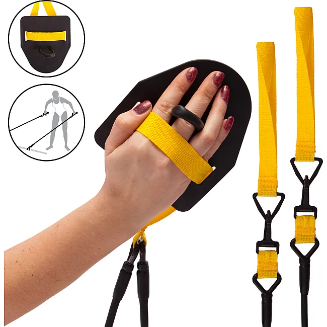 Тренажер для плавания с лопатками для тренировки гребка SP-PLANETA
 BREASTSTROKE SWIMMING EXERCISER PL-3009 легкая нагрузка