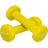Гантели для фитнеса виниловые ZELART
 Beauty TA-5225-0_5 2шт 0,5кг (Голубой)