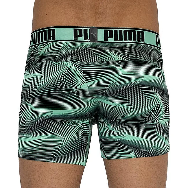 Труси-боксери PUMA ACTIVE BOXER PRINT 2P чоловічі