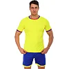Футбольная форма комплект футболка и шорты LIDONG JG-6319 4XS-XXL (Оранжевый-черный)