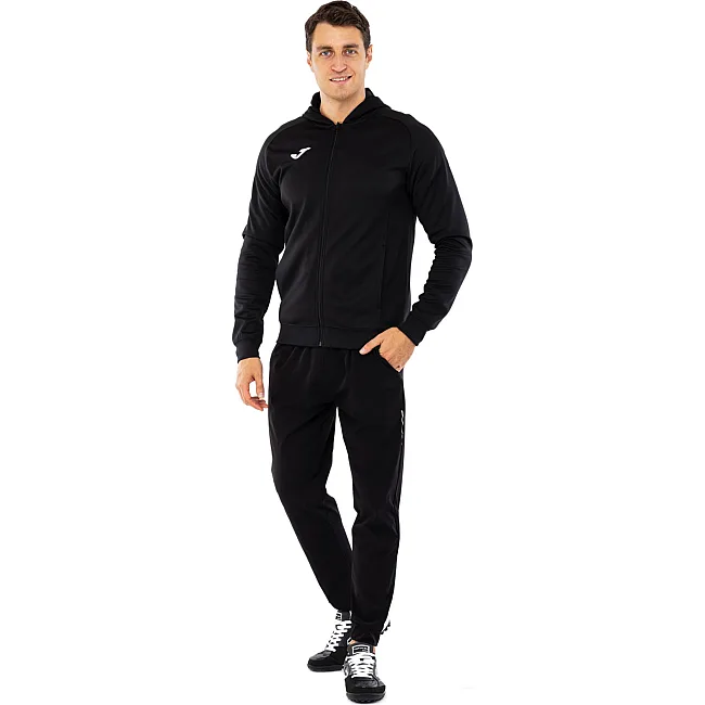 Спортивная кофта
 на молнии с капюшоном JOMA

 COMBI 10130 см
 см
3-100 (Черный)