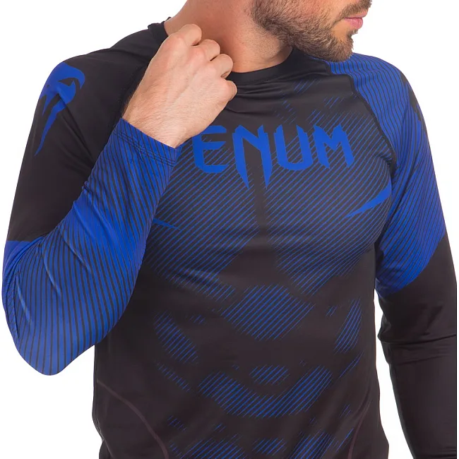 Костюм компрессионный мужской рашгард лонгслив и штаны VENUM
 CO-8136-8236 (Черный-коричневый)