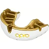 Капа для бокса OPRO Gold взрослая (возраст 11+) White/Gold (art.102504005)