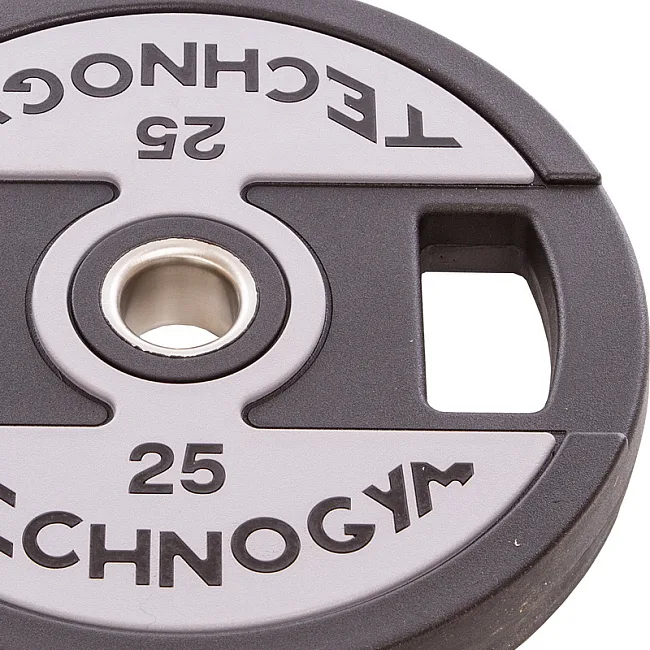 Блины диски полиуретановые 2 Handle металлическая втулка TECHNOGYM TG-1837-25 51мм 25кг