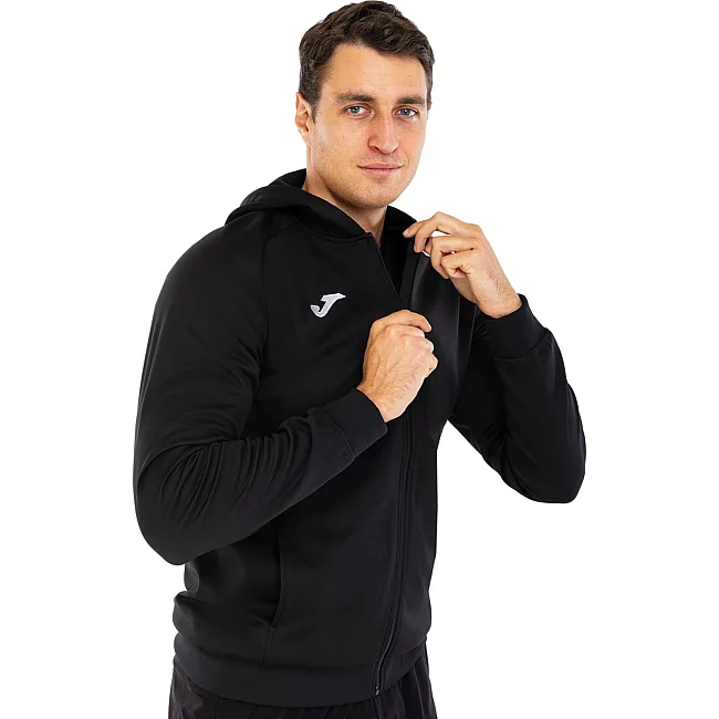Спортивная кофта
 на молнии с капюшоном JOMA

 COMBI 10130 см
 см
3-100 (Черный)