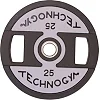 Блины диски полиуретановые 2 Handle металлическая втулка TECHNOGYM TG-1837-25 51мм 25кг
