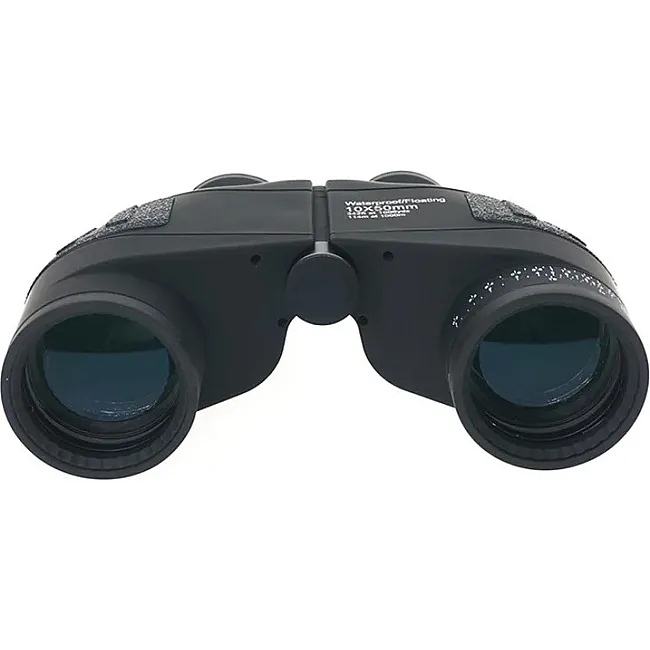 Бинокль COMET W27 (7x50) со встроенной шкалой дальномера waterproof, черный, в чехле