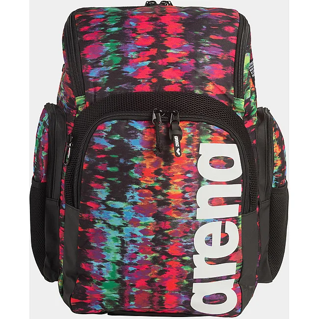 Спортивный рюкзак Arena SPIKY III BACKPACK 35 ALLOVER 35L черный, красный, зеленый, синий 30x23x46 см