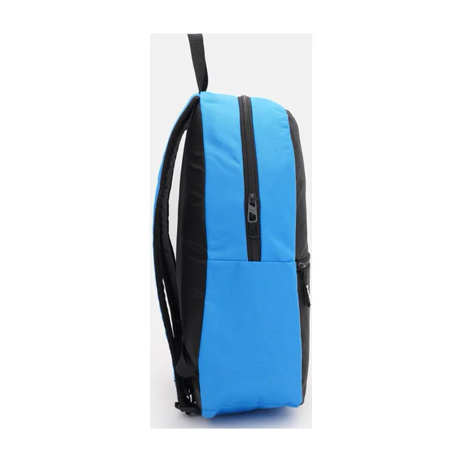 Рюкзак PUMA teamGOAL Backpack Core 17L черный, синий 28x14x43 см