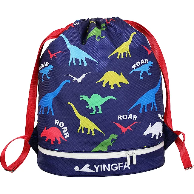 Рюкзак-мешок спортивный
 YINGFA WF2232 39x18х41см (Белый-черный)