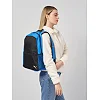 Рюкзак PUMA teamGOAL Backpack Core 17L черный, синий 28x14x43 см