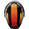 Шлем для мотоцикла модуляр
 QKE M-8518 (Черный-голубой-желтый)