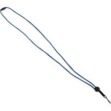 Шнурок-ремешок для свистка с карабином BREAKAWAY LANYARDS FOX40-100 40см (Синий)