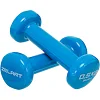 Гантели для фитнеса виниловые ZELART Beauty TA-5225-0_5 2шт 0,5кг (Голубой)