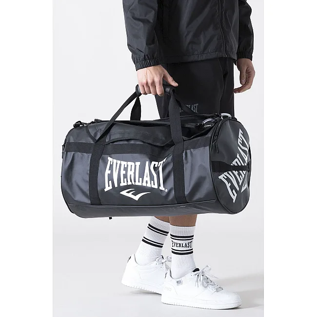 Спортивна сумка Everlast DUFFLE BAG LARGE (LOGO) 60L чорний 32 х 60 х 32 см