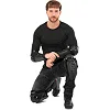 Комплект мотозащиты наколенники и налокотники SCOYCO K56H56 (Черный)