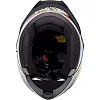 Шлем для мотоцикла модуляр
 QKE M-8518 (Черный-голубой-желтый)