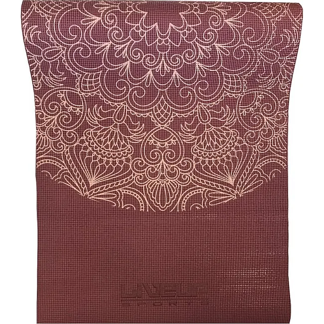 Йога-коврик PVC PRINTED YOGA MAT 173х61х0.6см