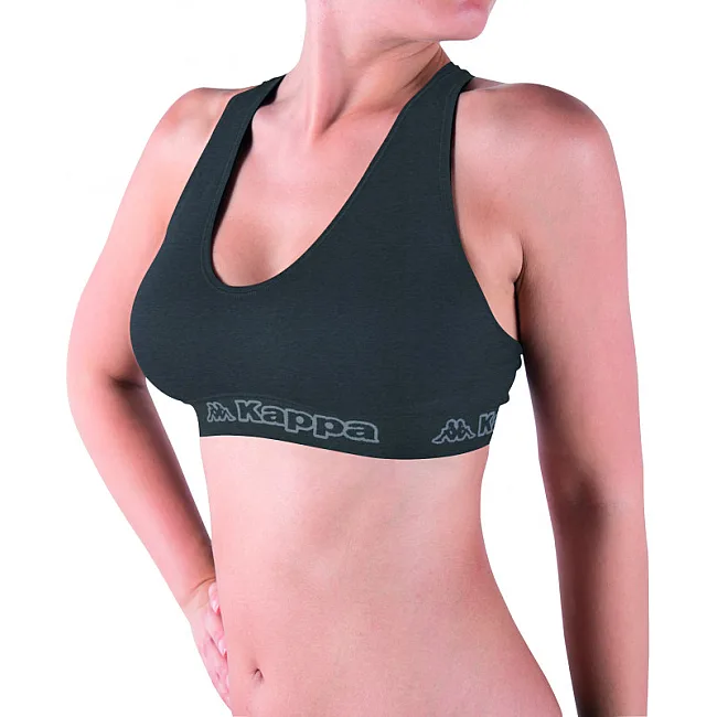 Топ спорт Kappa Reggiseno Sporty Elastico Logato женский