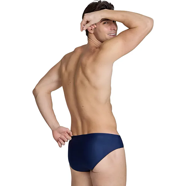 Плавки мужские Arena MEN'S SWIM BRIEFS GRAPHIC синий, белый