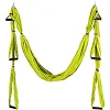 Гамак для йоги с ручками Antigravity Yoga SP-PLANETA FI-5323 (Салатовый)