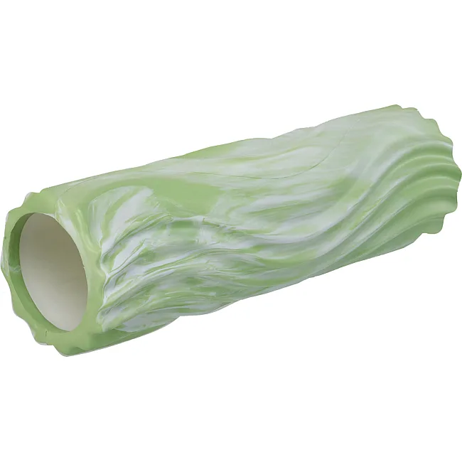 Роллер массажный цилиндр (ролик мфр) 33см Line Roller EVA SP-SPORT FI-0042 (Салатовый-белый)