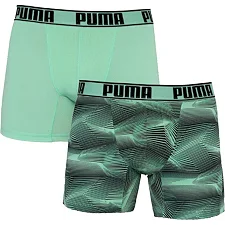 Труси-боксери PUMA ACTIVE BOXER PRINT 2P чоловічі