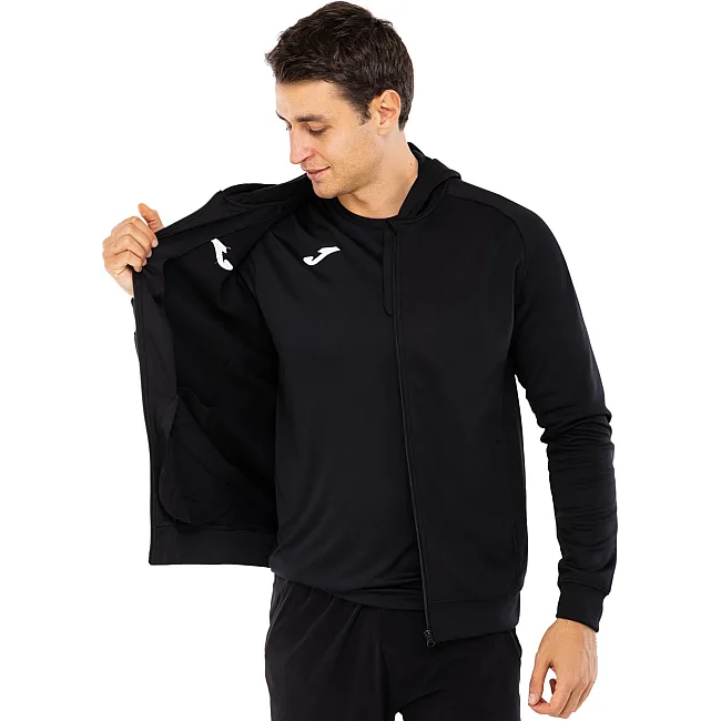Спортивная кофта
 на молнии с капюшоном JOMA

 COMBI 10130 см
 см
3-100 (Черный)