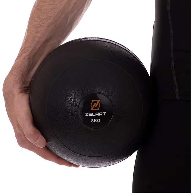 Слембол м'яч набивний для кросфіту та фітнесу
 ZELART
 FI-2672-8 8кг