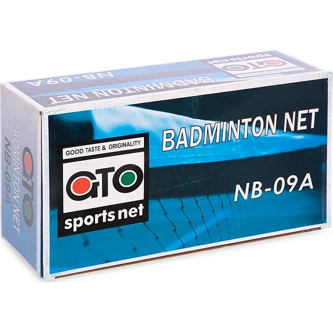 Сетка для бадминтона GTO NB-09A 6,1x0,76м
