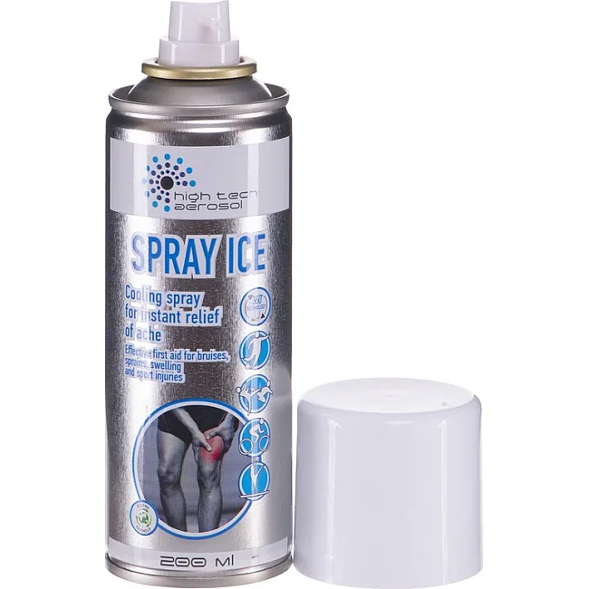 Спортивная заморозка
 обезбаливающий охлаждающий спрей SP-PLANETA
 HTA SPRAY ICE VP-6267 200мл