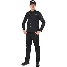 Костюм тактический (рубашка и брюки) MILITARY RANGERS ZK-SU1129 (Черный)