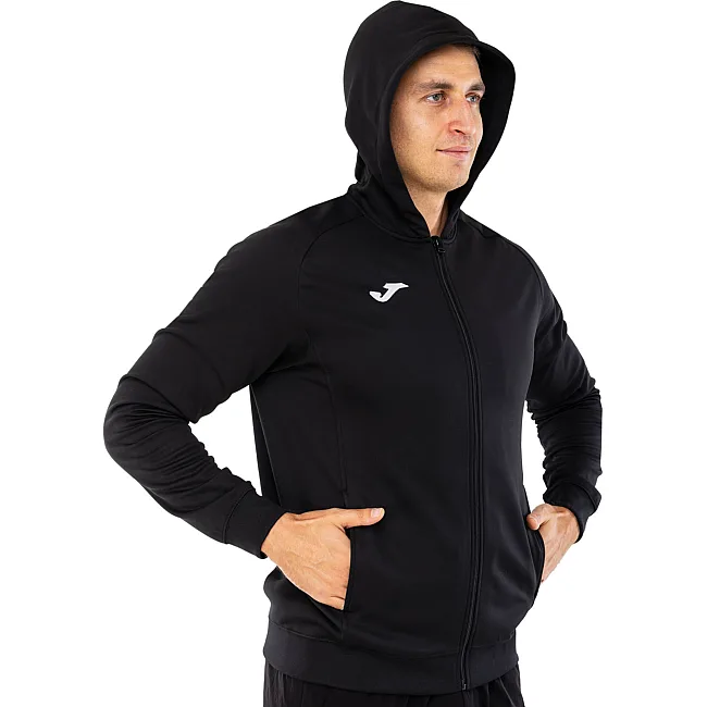 Спортивная кофта
 на молнии с капюшоном JOMA

 COMBI 10130 см
 см
3-100 (Черный)