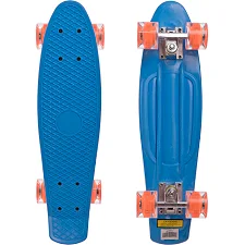 Пенни борд Penny Board круизер пластиковый со светящимися колесами 22" SP-SPORT SK-5672-2