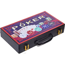 Набор для покера в пластиковом кейсе Poker game set Poker game set SP-SPORT 200S-A 200 фишек