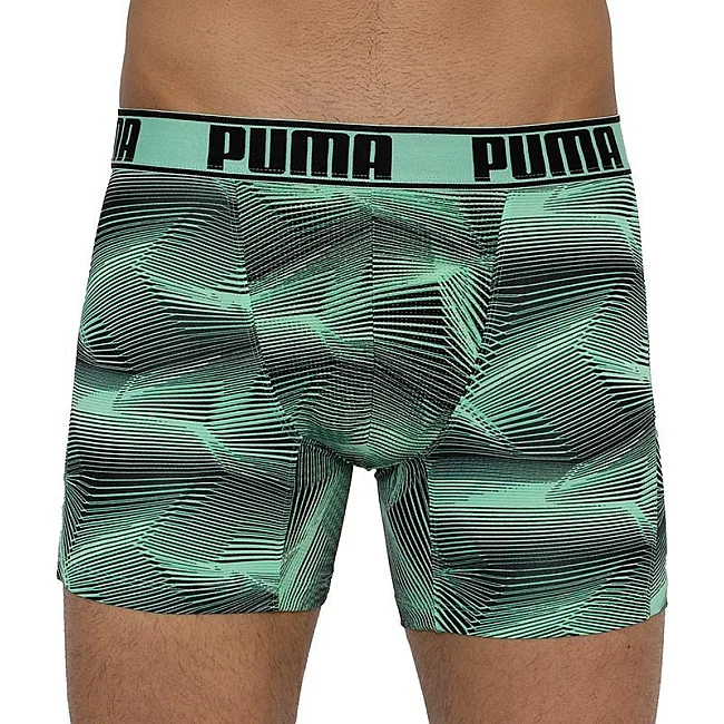 Труси-боксери PUMA ACTIVE BOXER PRINT 2P чоловічі