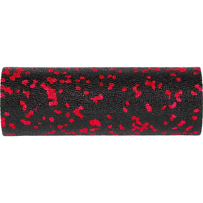 Массажный ролик (роллер) гладкий PowerPlay PP-4346 Mini EPP Foam Roller Черно/Красный (15x5,3см.)