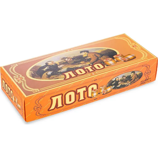 Лото настольная игра в подарочной картонной коробке SP-SPORT
 W9070